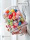 Mengli Storage Box Large Capacity Mini Figure Display Rack Sealed Candy Cane Ornament Store Rack Transparent Pang Bottle