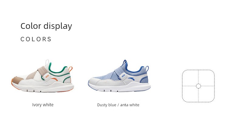 Slip-On Shoes | Anta Kidsren's Running Shoes for Boys and Girls, 2026 Autum New Running Shoes, Sports Lightweight Shoes — 24