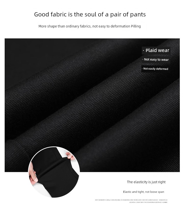 Spring and Autumn Elastic Slimming and Velvet Padded Black Pregnant Women's Pants — 3
