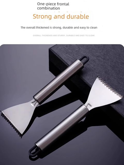 Stainless steel fish scale planing tool kitchen household fish scale scraper manual fish scale knife kitchen fish scale removal tool