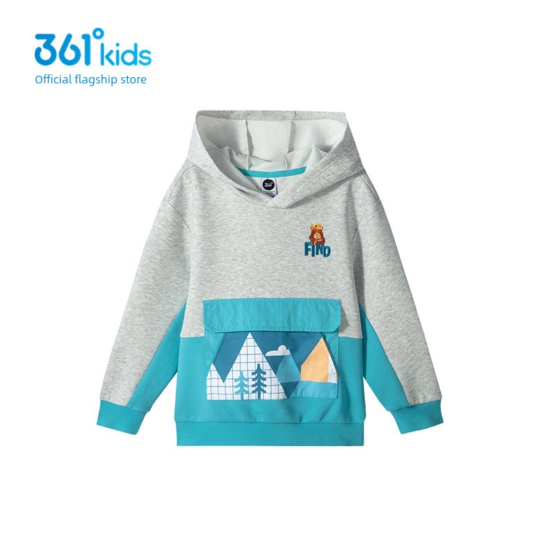361 ° Children's Clothing for Boys and Girls, Pullover Sweatshirt, Round Neck, Autumn and Winter 2026 New Autumn Style Sports Long-Sleeved Sports Top — 7