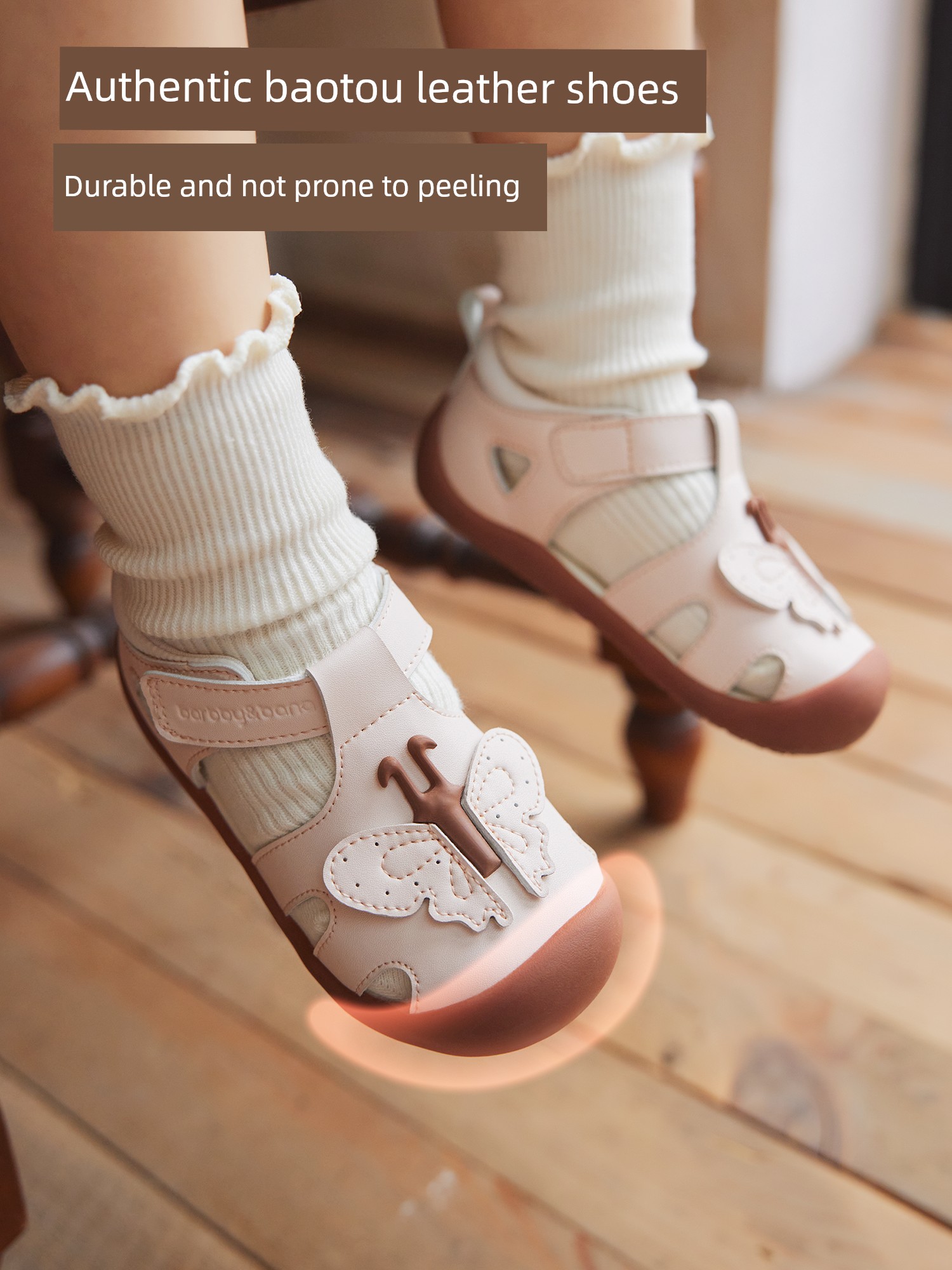 Barbie Banner Baby Toddler Shoes 2026 Summer New Sandals Baby Princess Leather Shoes Girls Bow Shoes — 2