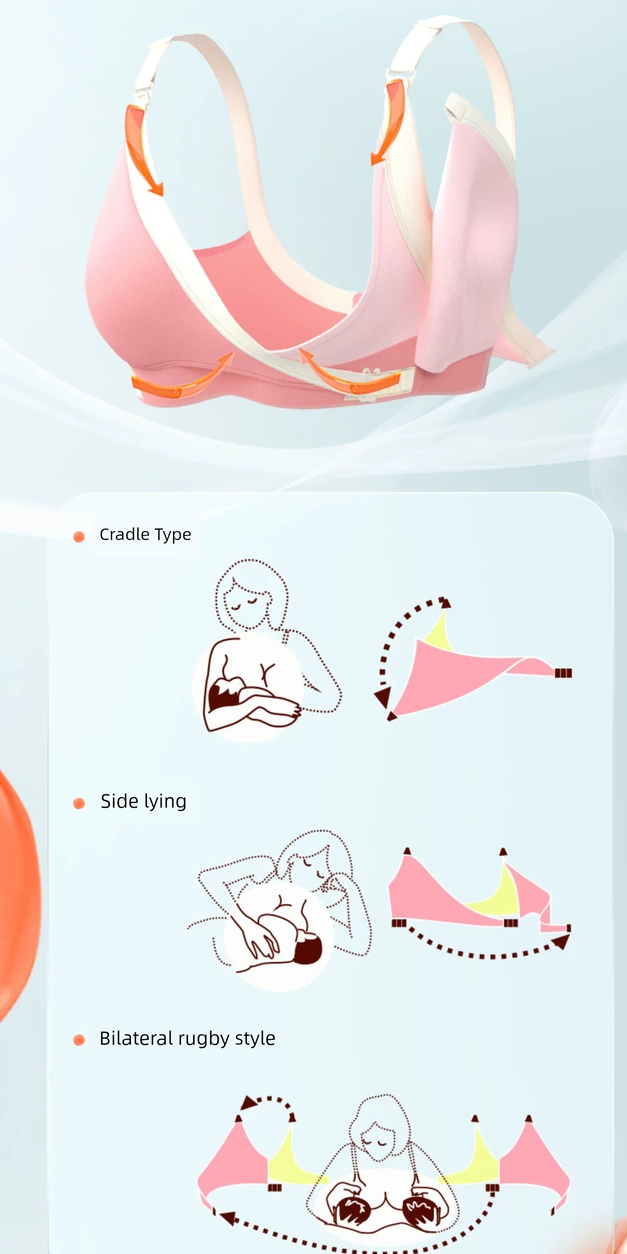 Magic Xi Breastfeeding Anti-SAG Push up Postpartum Bra Pregnant Women — 5
