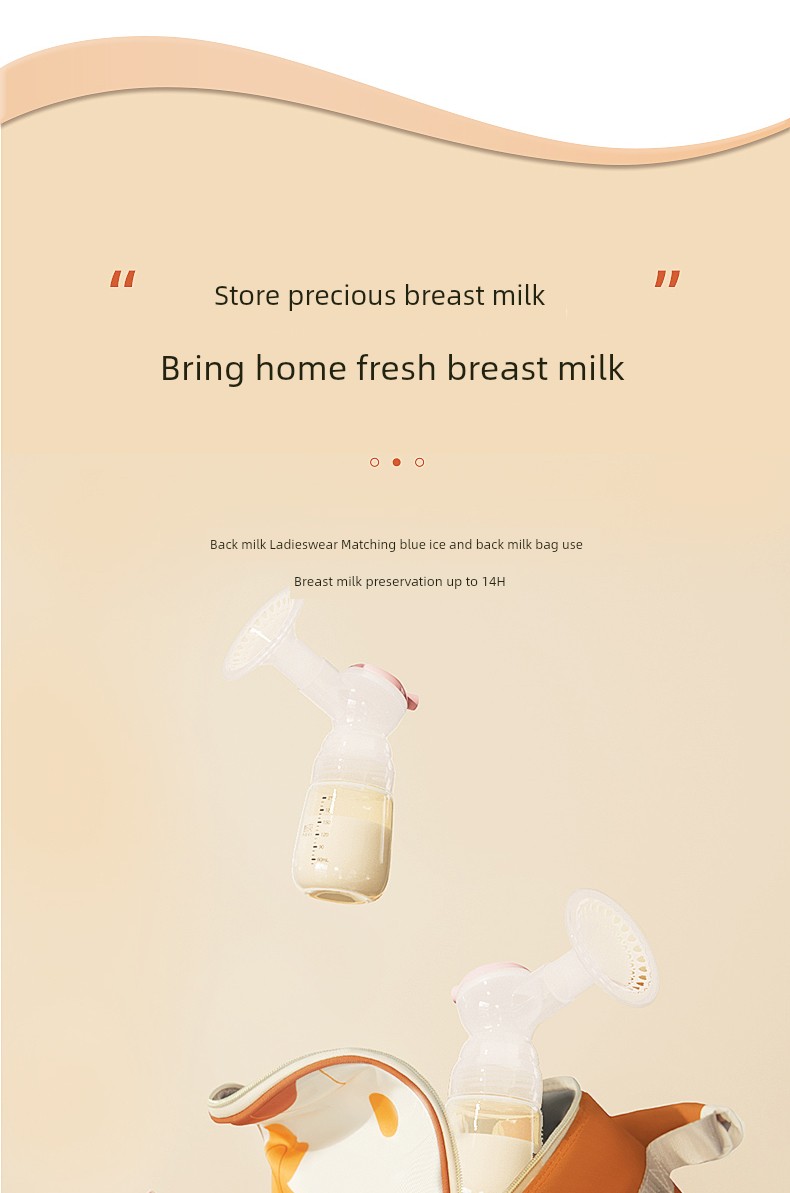 XENBEA PPSU Baby Wide Caliber Fresh-Keeping Breastmilk Bottle — 6