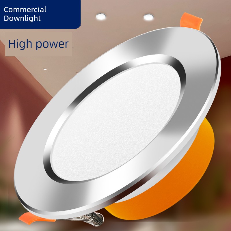 Led Recessed Downlight 12W 9W 4 Inch 5 Inch 6 Inch 18W 15W Cutout Size 12 13 14 15 16cm cm Wattage