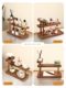 Wooden walnut porch table top storage rack storage solid wood cup holder coffee tea set perfume storage rack