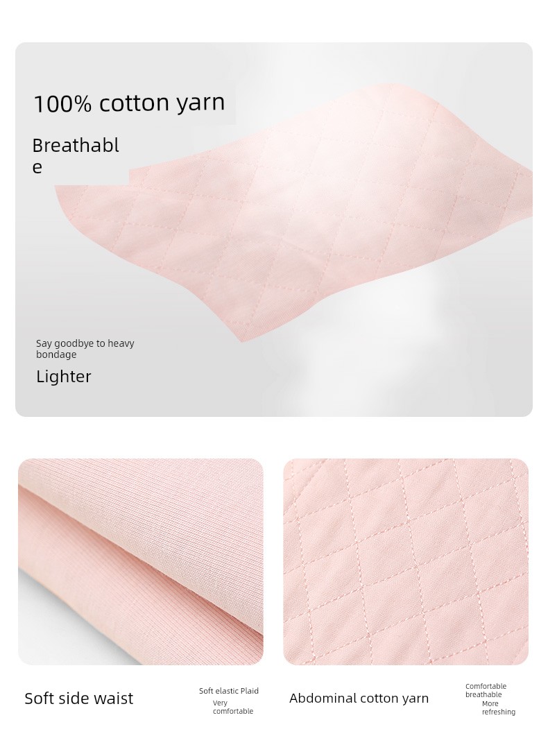 7A Antibacterial Gauze Yatemo Postpartum Abdominal Belt for Natural Birth and Cesarean Section, Maternity Waist Belt, Postpartum Abdominal Belt — 16