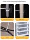 No hole-free water pipe fixing and snapping wall fixing washing machine drain pipe gas pipe air conditioning pipe clamp