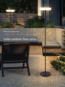 Solar Outdoor Lights Waterproof 2026 New Model Trendy Small Yard Decoration Villa Courtyard Terrace Lights Ambiance Floo