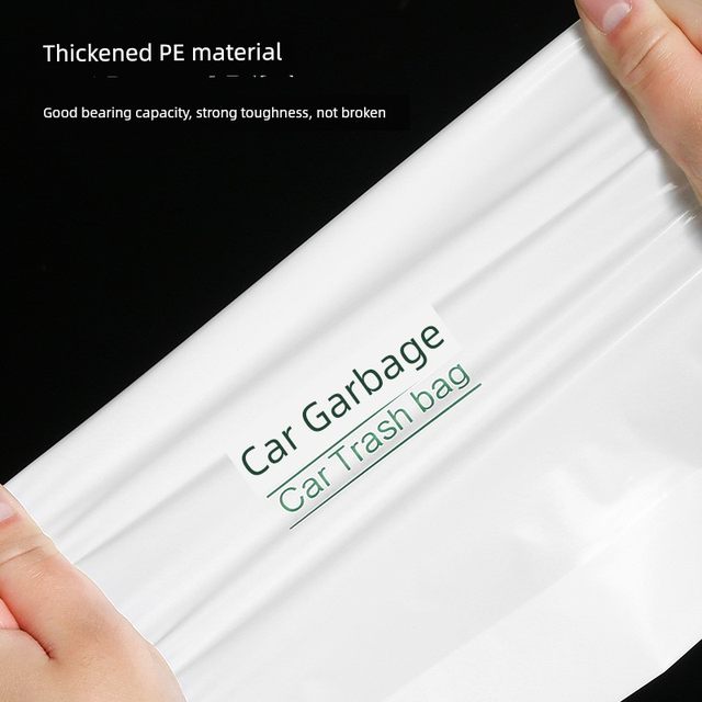 Car garbage bag sticker self-standing storage bag car interior barrel essential goods practical collection