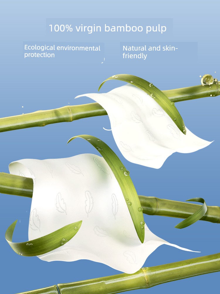 Plant-Based Cloud Soft Towel Cream Paper, Specially Designed for Newborns, Moisturizing Soft Tissue, Baby Facial Tissue, Ultra-Soft Tissue Paper — 5