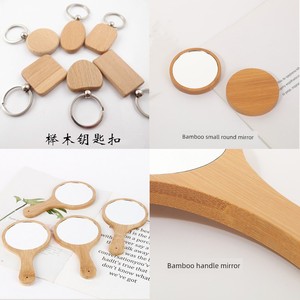 Cloisonne Cloisonne Enamel Painting DIY Material Production Bamboo round Mirror Non-Heritage School Craft Class Group Bu