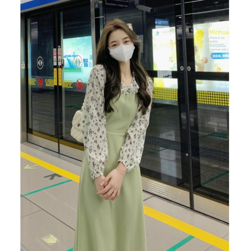 tender Tall man To the ankle Forest Department Fat mm Dress