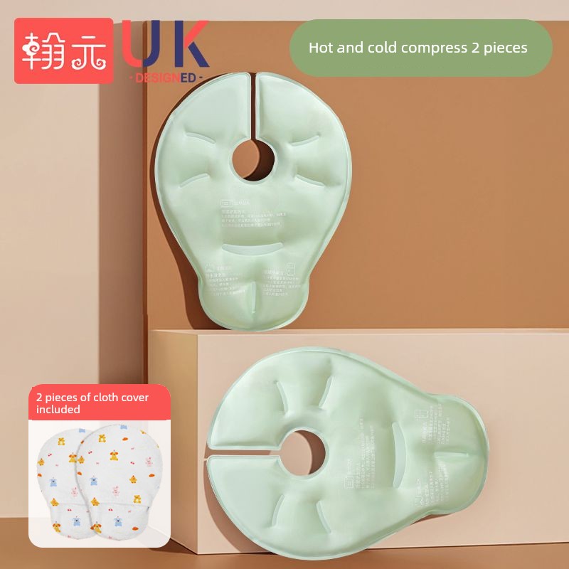 Breast Hot and Cold Compress Pads for Breast Engorgement, Breast Massage, Breast Cold Compress Patch, Postpartum Ice Pack for Unblocking Ducts — 2