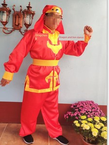 Dragon Dance Costumes, Performance Costumes, Drumming and Gonging Costumes, Embroidered Dragon Costumes, Gong and Drum P