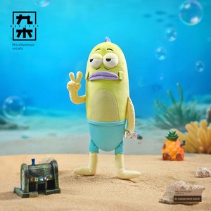 Spongebob Squarepants, Squidward, and Other Bikini Bottom Residents Plush Toys Birthday Gift from Jiǔmù Záwùshè