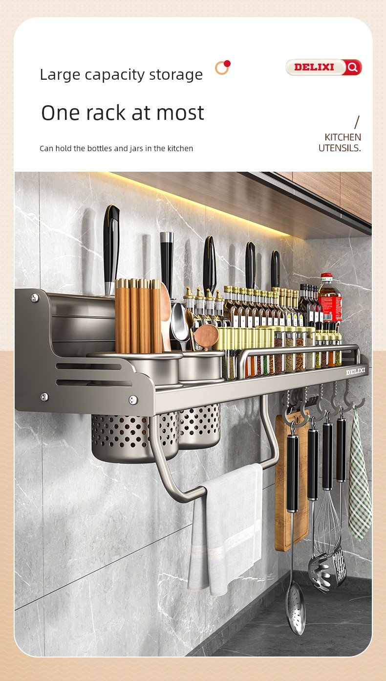 Delixi Punch-Free Chopsticks Storage