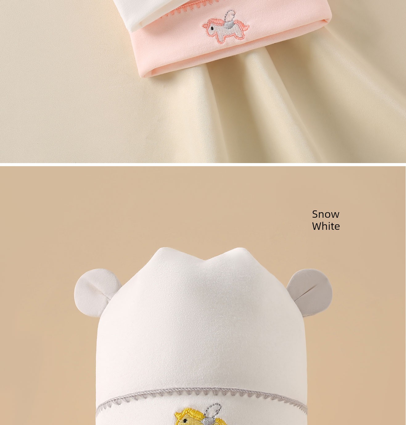 Pregnant and Newborn Baby Hat 0-12 Months, Newborn Baby Protective Cap, Double-Layered, Spring, Summer, Autumn, Winter, Pure Cotton, Class a — 18