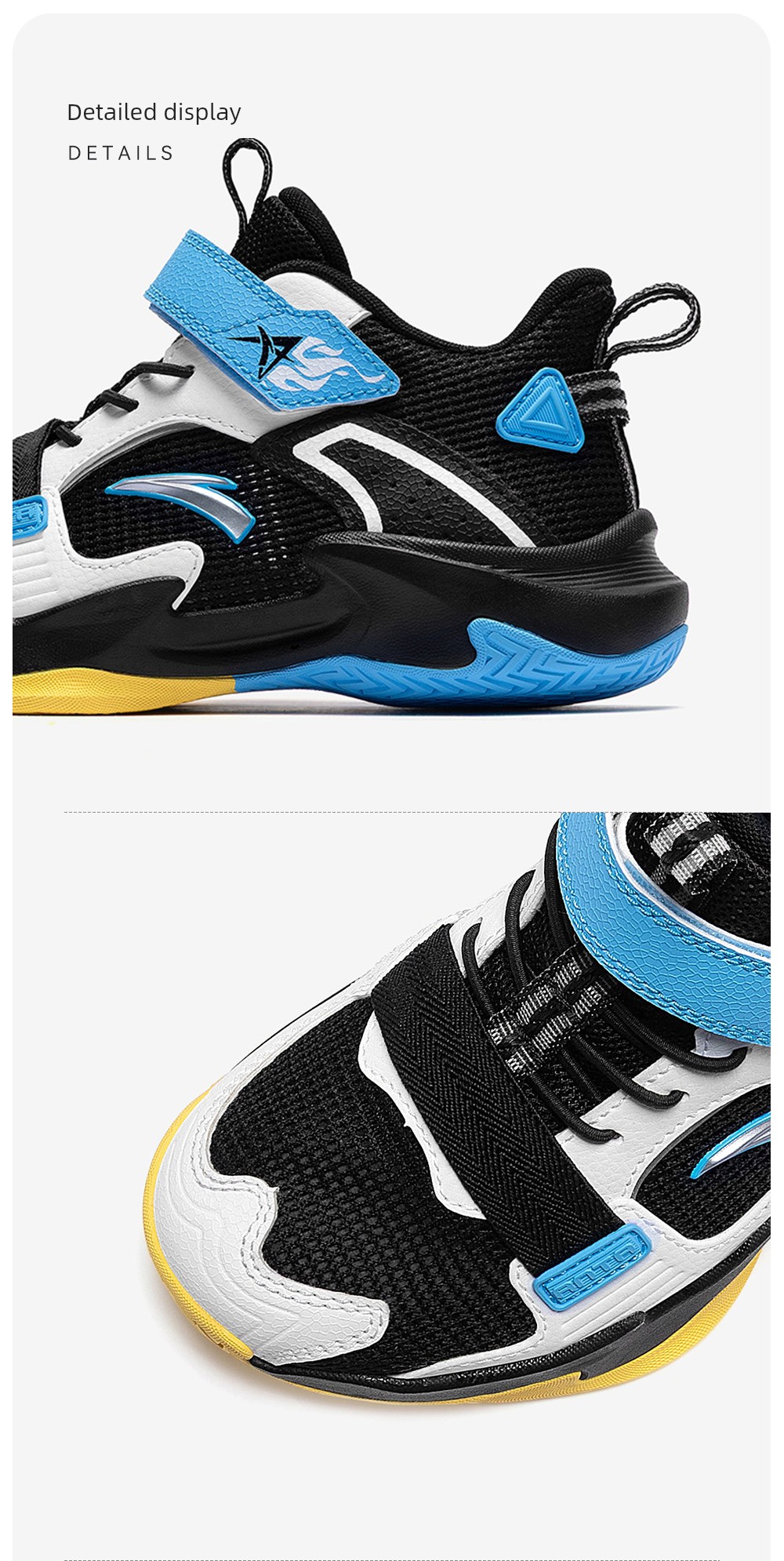 Trial | Anta Kids Boys' New Autumn Model Professional Practical Youth Training Basketball Shoes Sports Shoes — 51