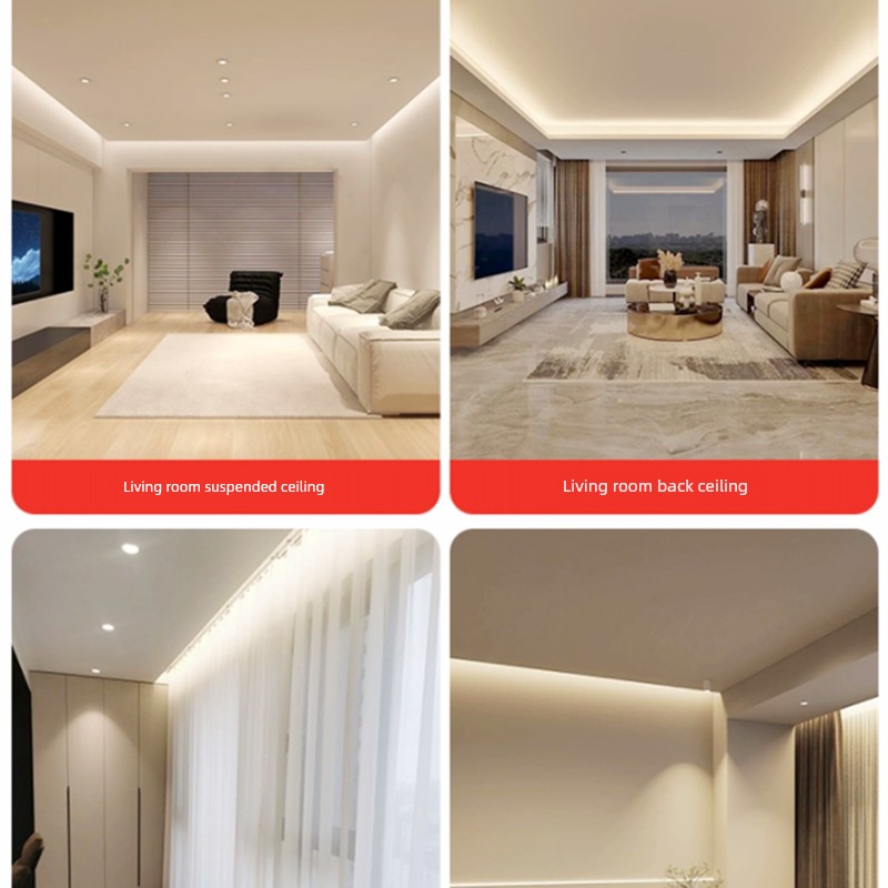 NVc 45 Degree Luminous Curtain Box Triangle Line Light