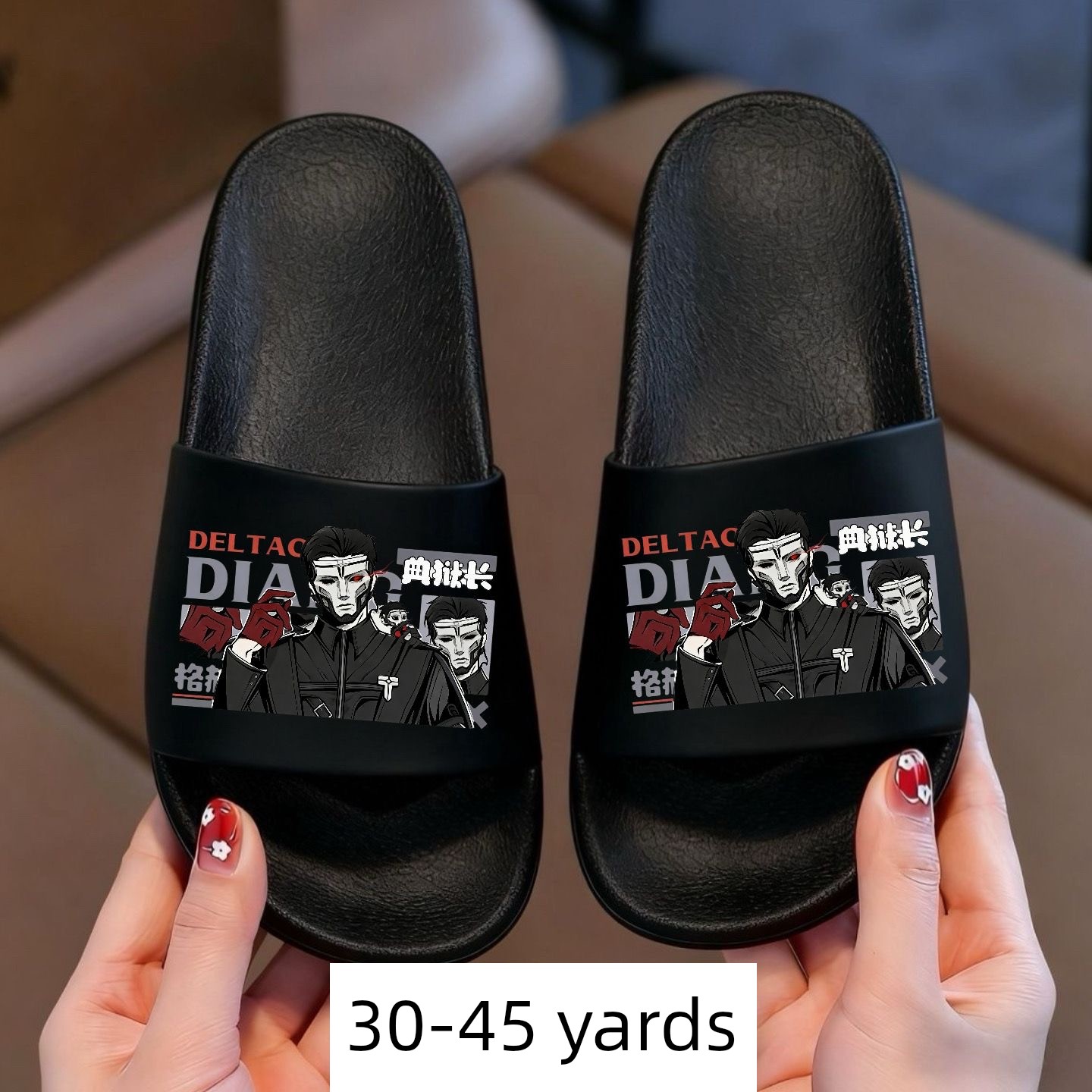 Delta Action Weilong Children's Slippers Summer Non-Slip Soft-Soled Boys' Cartoon Home Bathing Slippers for Older Children — 10