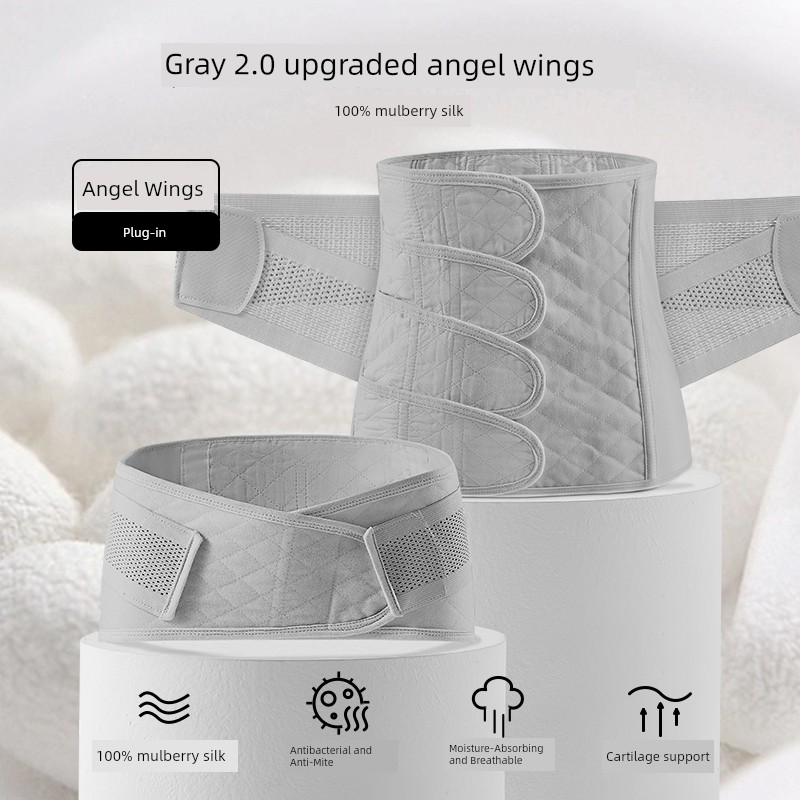 Manxi Abdominal Binder for Postpartum Body Shaping and Recovery, Waist Binder for Postpartum Women, Natural Birth and Caesarean Section Silk Binder — 4