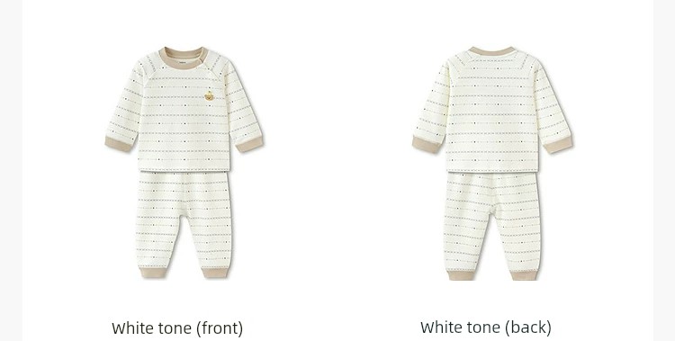 Balabala Children's Baby Pajamas, Infant Clothing, Autumn Clothes and Pants, New Spring and Autumn Two-Piece Set for Boys and Girls — 15
