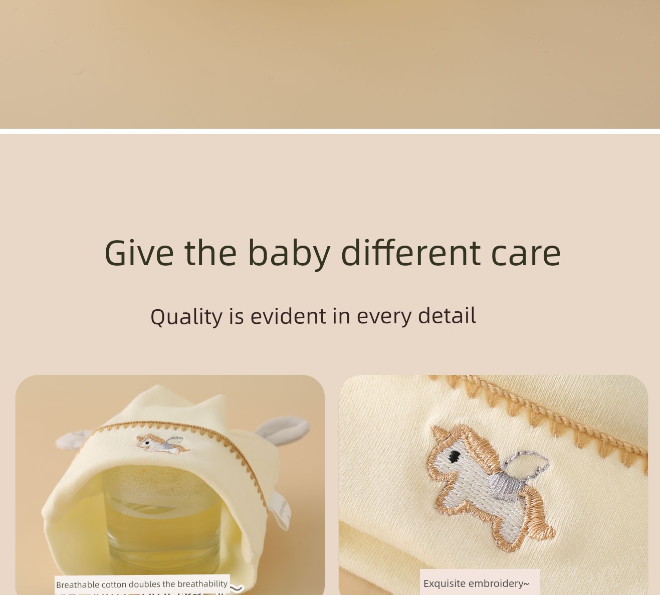 Pregnant and Newborn Baby Hat 0-12 Months, Newborn Baby Protective Cap, Double-Layered, Spring, Summer, Autumn, Winter, Pure Cotton, Class a — 14