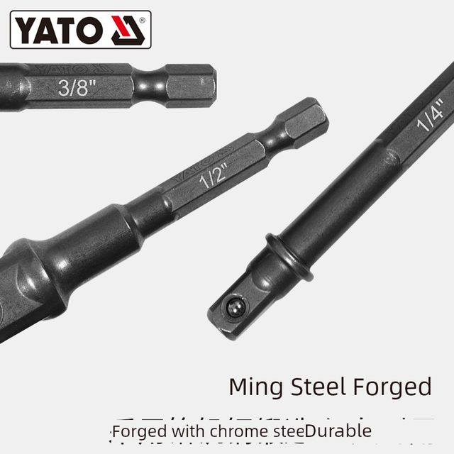 Yierto electric wrench conversion rod electric rotary sleeve hexagonal handle 4 square column sleeve connecting rod
