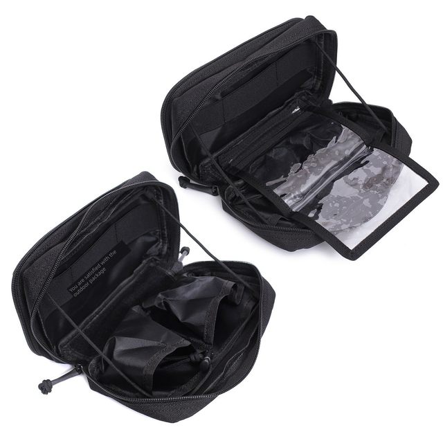 1000D Oxford cloth outdoor mountaineering sports debris storage bag MOLLE tactical hanging bag EDC tool pack