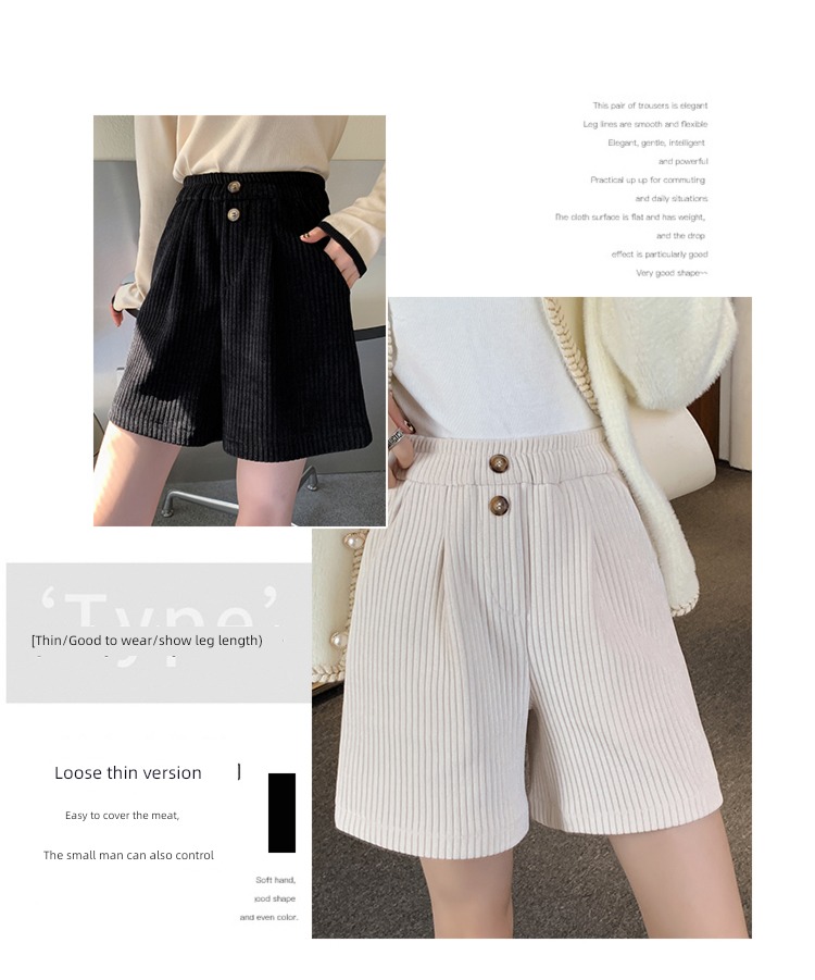 Extra large Wear out A word Fat mm thickening leisure time shorts