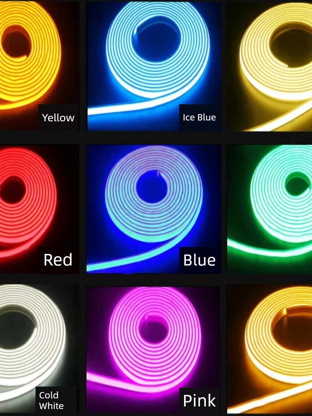 220V Self-Adhesive Led Light Strip Soft Display Cabinet Linear Patch Transformer-Free Linear Outdoor Waterproof Light Strip Bedroom