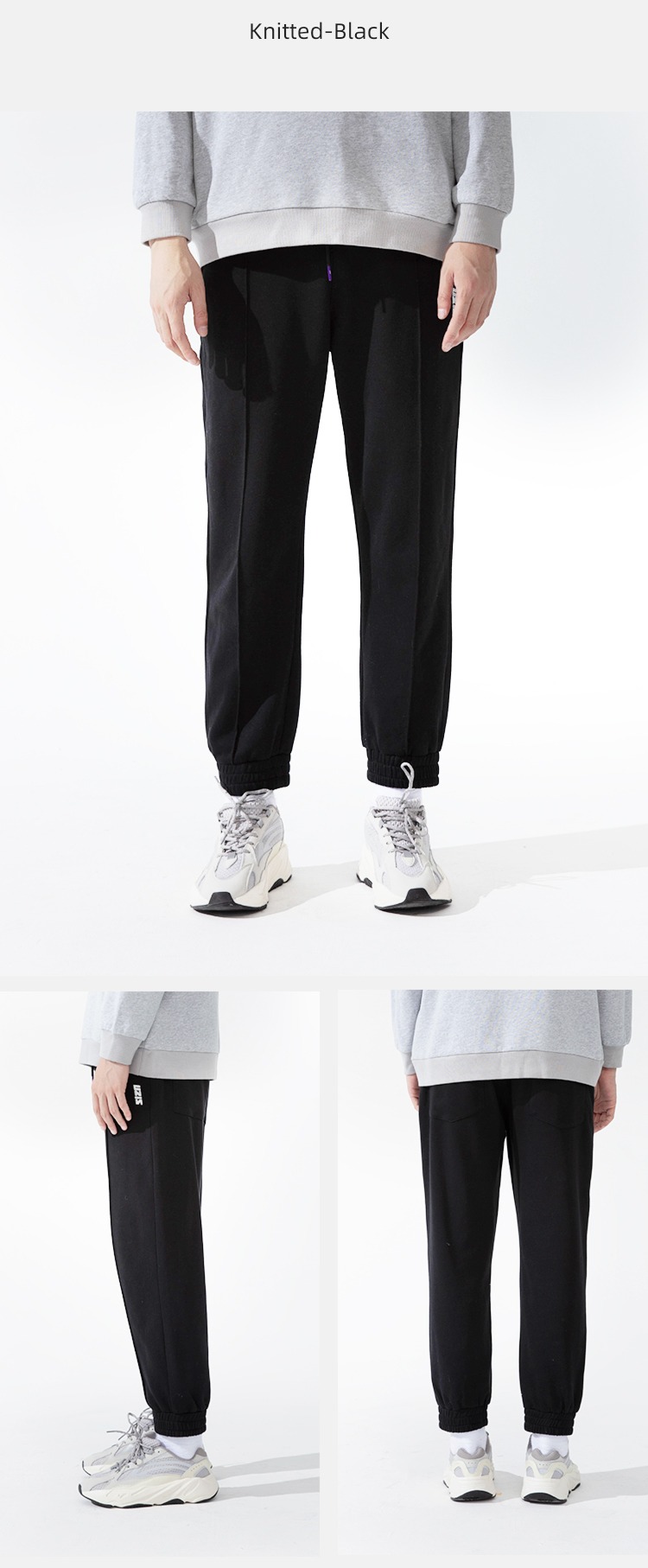 UZIS male easy grey Basketball American style Sports pants