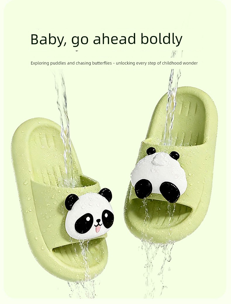 Pig Daddy Kidsren's Slippers for Summer, Baby Indoor Home Use, Non-Slip Soft-Soled Girls' Slippers for Bathing, Suitable for Older Kids — 9