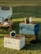 Camping outdoor picnic large capacity car trunk storage box foldable side door multi-function storage box