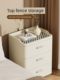 Cosmetic storage cabinet drawer floor-standing storage rack cart multi-layer dressing table movable desktop dustproof finishing box