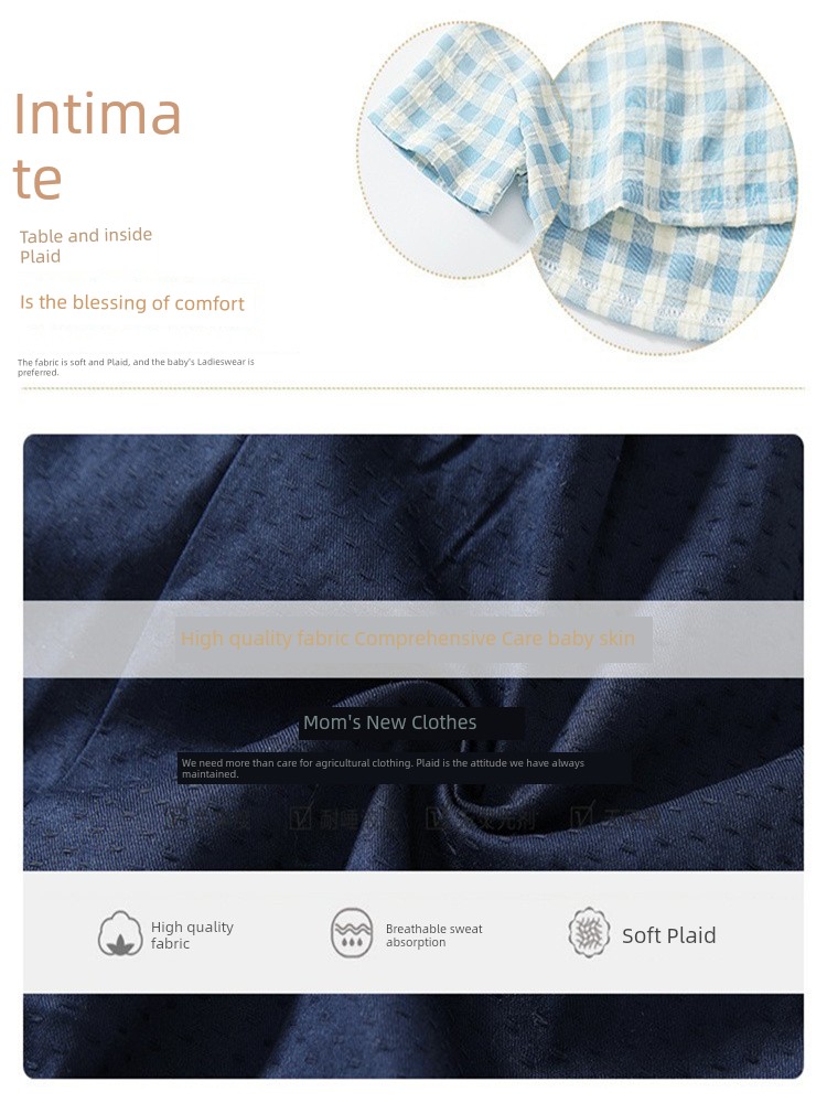Children's Clothing Summer One-Year-Old Short Sleeve Suspenders Western Style Shirt — 4
