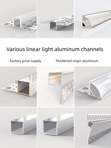 Led Line Lights Embedded Aluminum Groove Line Light Living Room Ceiling Embedded Lamp with Linear Lamp Profile Aluminum 