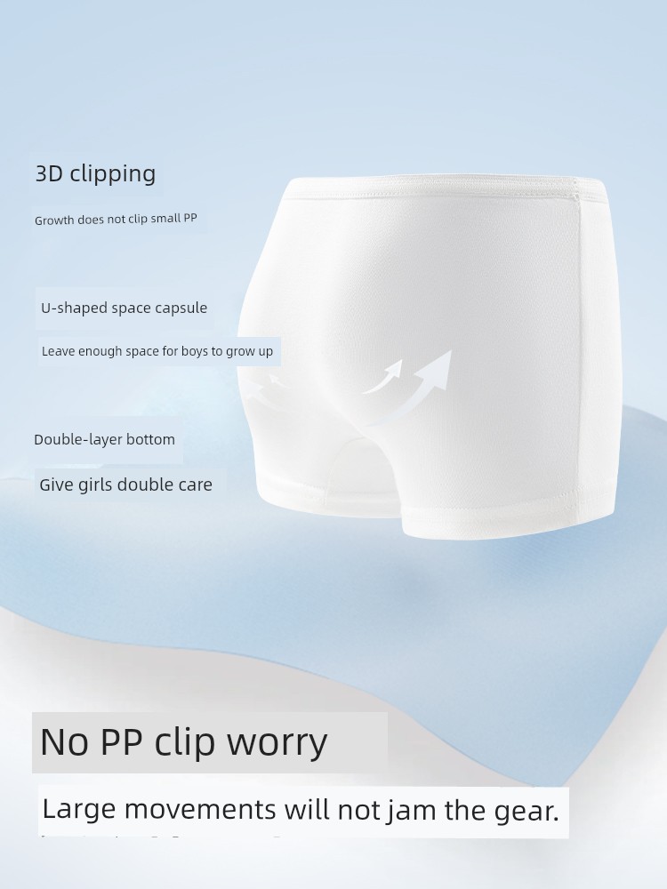 Balabala Kids Disposable Underwear Boxer Boys and Girls Shorts Children's Triangle Disposable Daily Disposable Five Pack