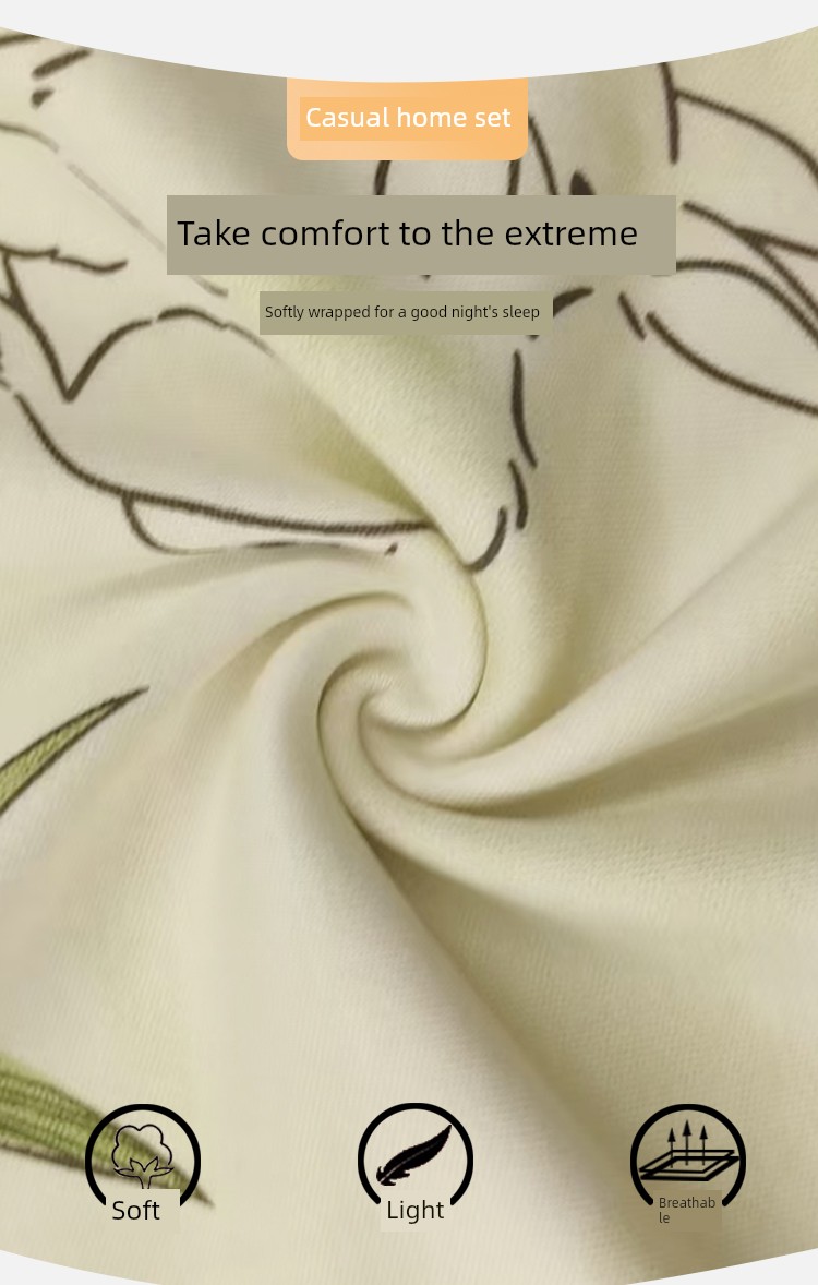 Pure Cotton Postpartum Clothing, Autumn and Winter Postpartum Nursing Pajamas for Women, Special for Breastfeeding, Spring and Autumn Maternity Home Wear, — 6