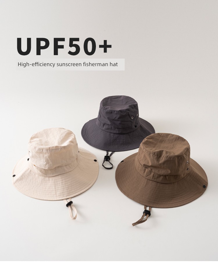 Big Brim Spring and Autumn UV Protection Kids Hat — 1