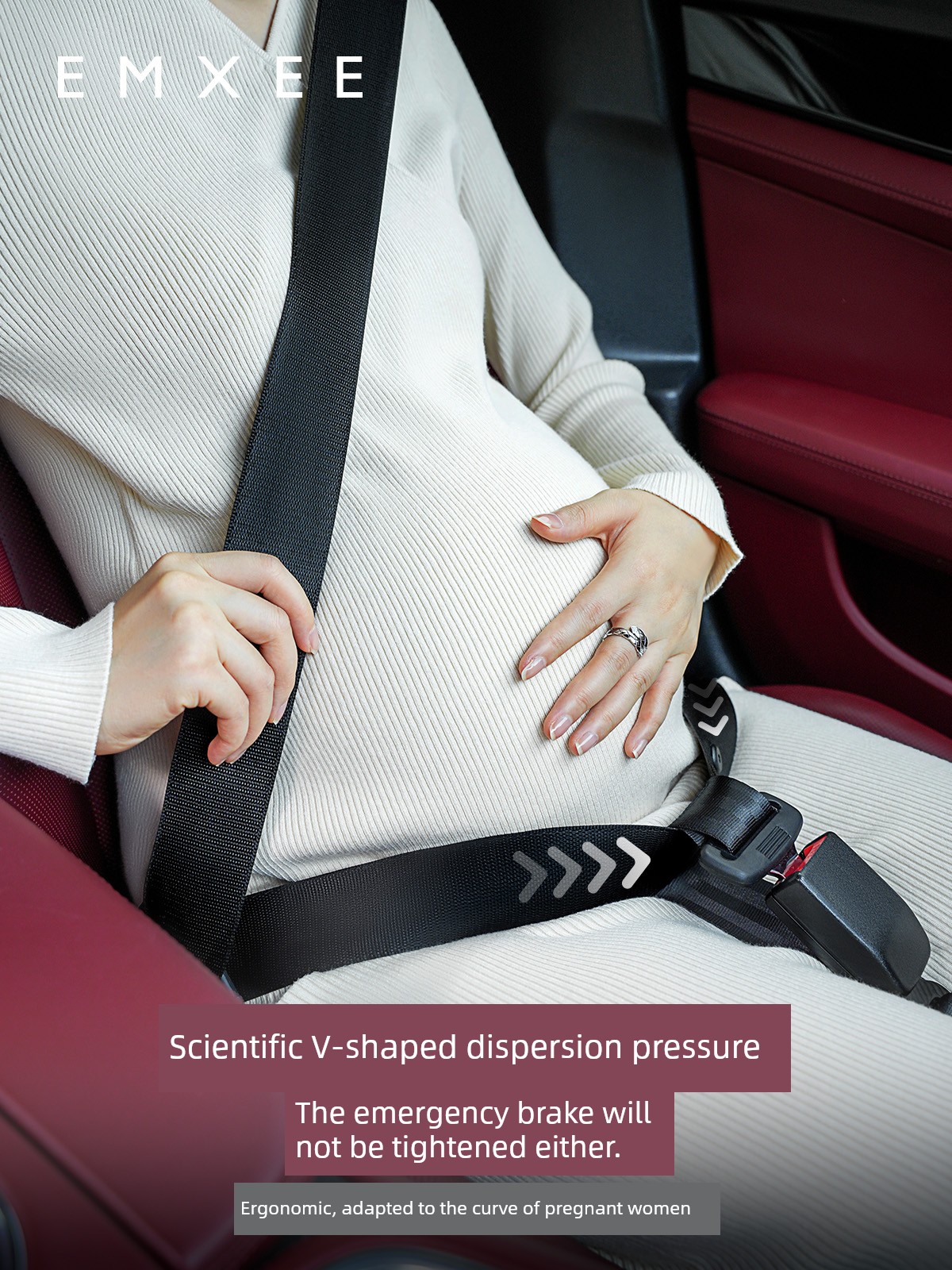 Qianxi Anti-Leto Belly Driving Handy Gadget Pregnant Women Safety Belt