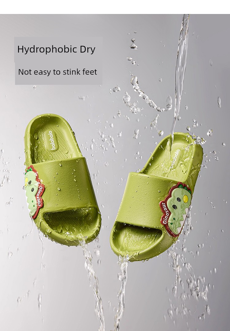 Balabala Children's Shoes Kids' Slippers Boys Girls Bathroom Shoes Home Summer Cartoon Sandals Casual Versatile — 12