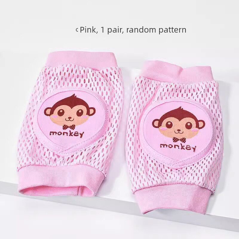 Baby Knee Pads for Crawling, Infant Knee Protectors, Children's Anti-Fall Crawling Gear, Toddler Learning Crawling Elbow Pads, Summer Thin Version — 1