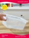 Large capacity food grade PP fresh-keeping box plastic with lid kitchen commercial transparent rectangular storage box large seal