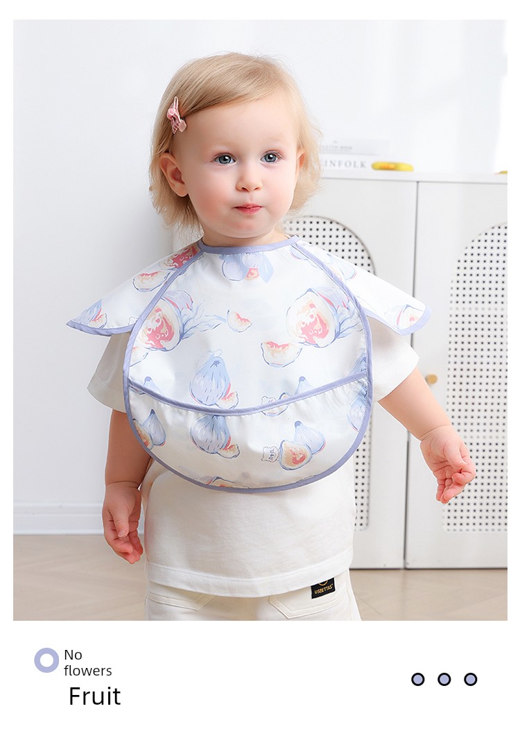 Babies' Baby Food Supplement Sleeveless Summer Eating Bib — 28