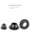 High temperature resistant silicone quick load single-sided protection coil distribution box wire pass-through protection sleeve through hole rubber ring guard sleeve