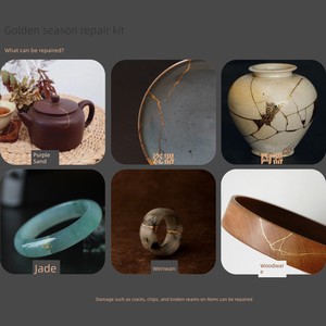 Purple Sand Woodware Crafts Gold Repair