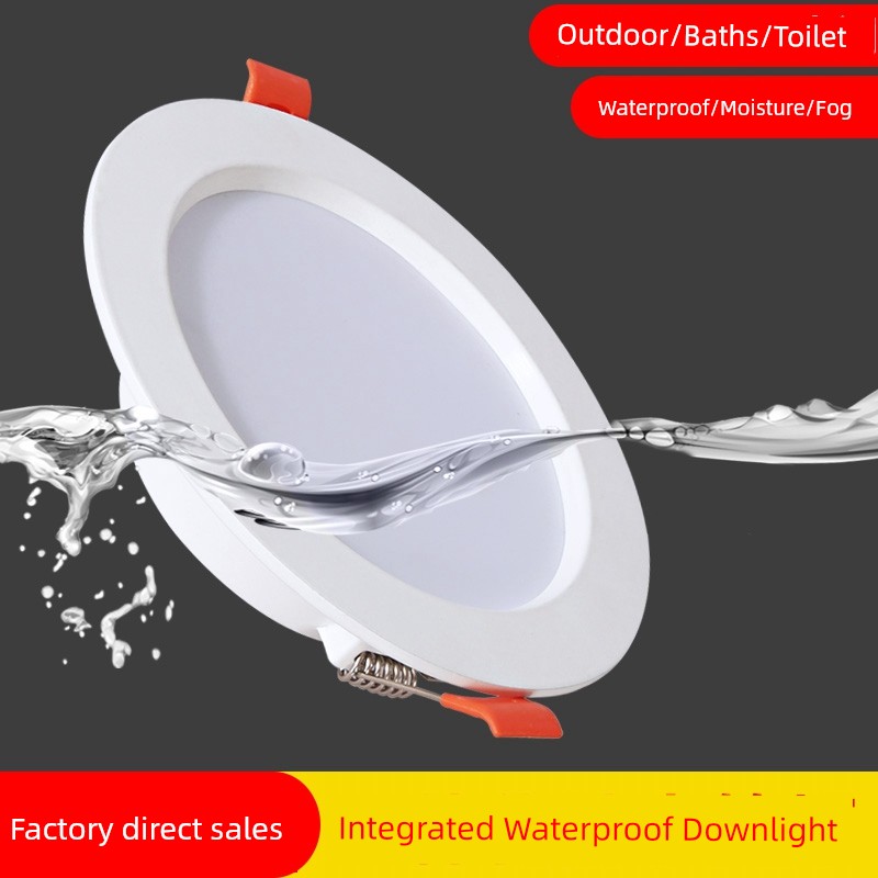 Led Damp-Proof Bathroom Outdoor Signboard Downlight