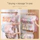 Socks clothes rack for multiple clips for babies and babies special clothes rack for household wardrobe clothes multi-function balcony storage rack